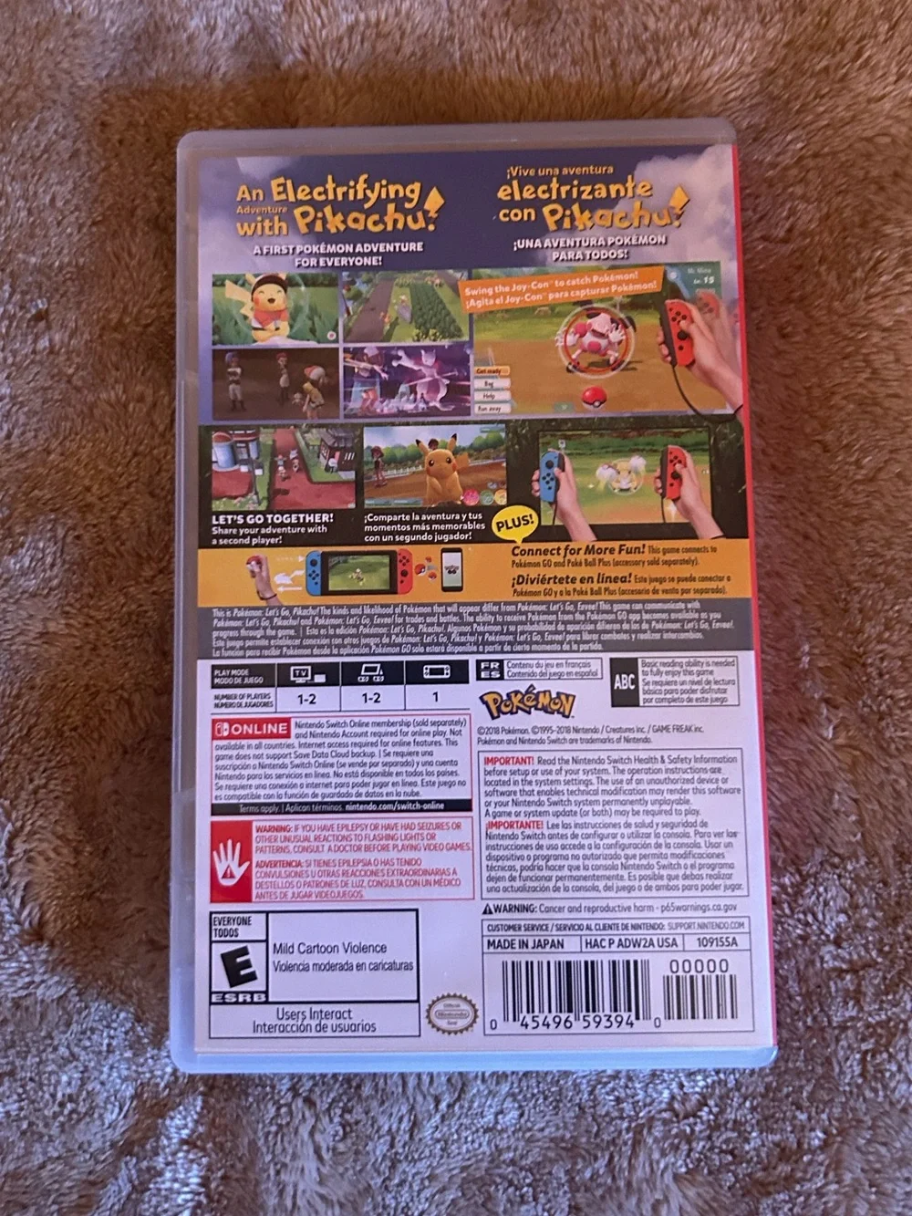 Nintendo Switch Let’s Go Pikachu